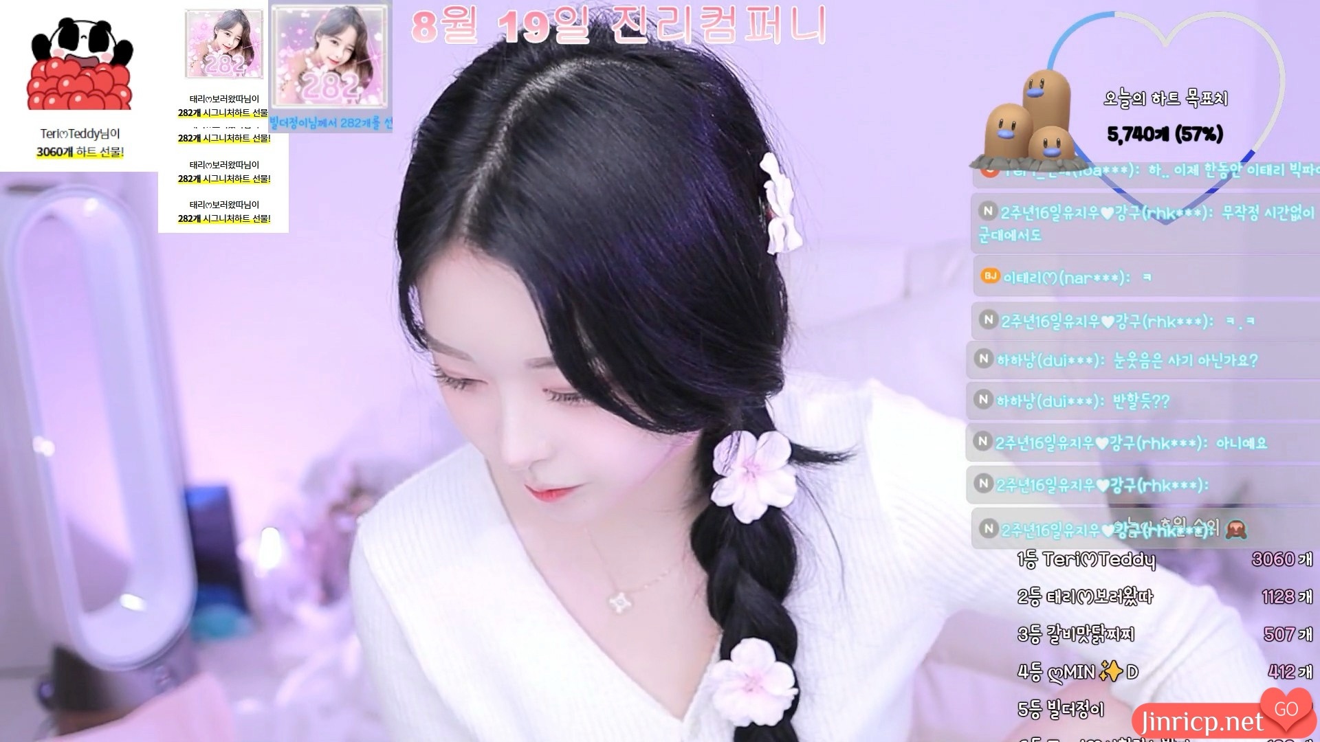 棉花 이태리ෆ naras2 – 个人直播秀（20240813）[1V/5.17G]-JIN