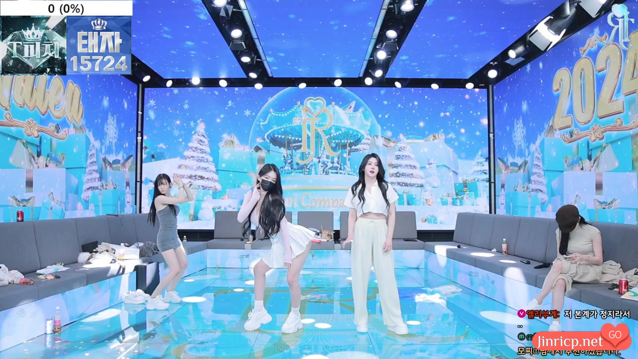 Jinricp S4 Rehearsal 第四季 彩排 元荷娜露脸 粉丝密码房 简繁中文字幕-JIN