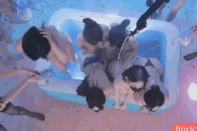 All-in Crew S4E1 性感小姐 第4季 第1期 新季首播&牛奶雨 中韩简繁字幕-JIN